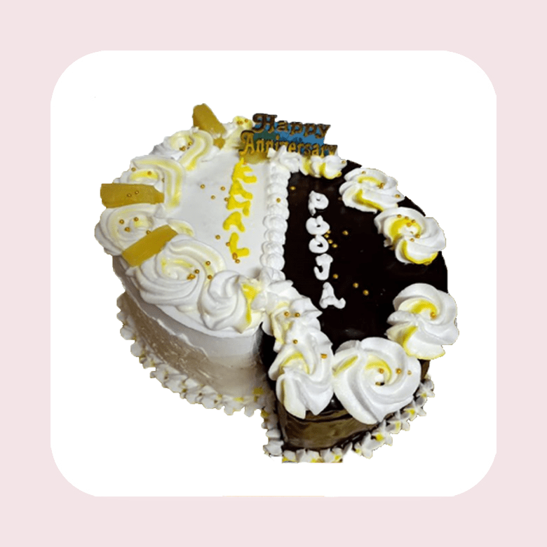 Half N Half Cake