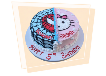 Half N Half Cake