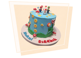 Semi Fondant Cake (5)