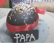 Pinata Chocolate Ball Cake